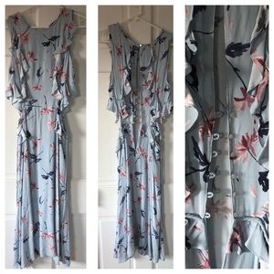 Flower printed dress from Zara